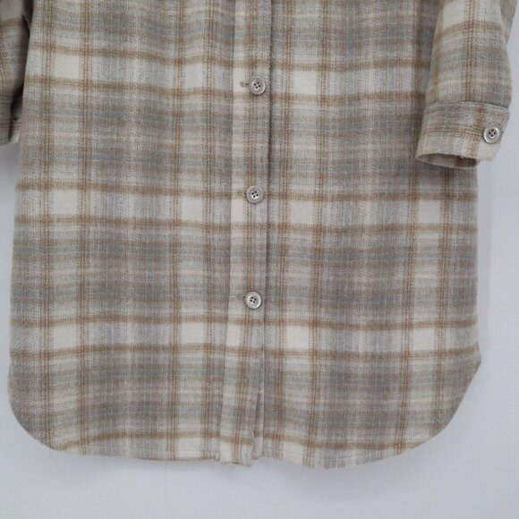 Jessica Simpson Romi Shirt Jacket Womens XL Gray Preppy Rugged Outdoorsy Western - Picture 8 of 16